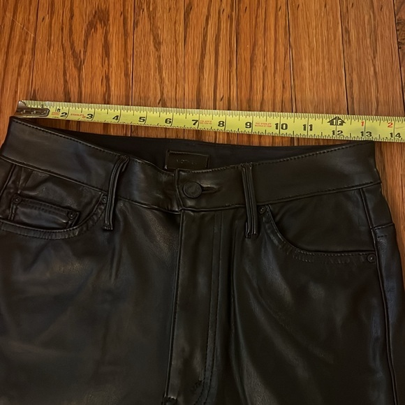 MOTHER The Swooner faux leather pants in “Captured” size 27 - Picture 7 of 12